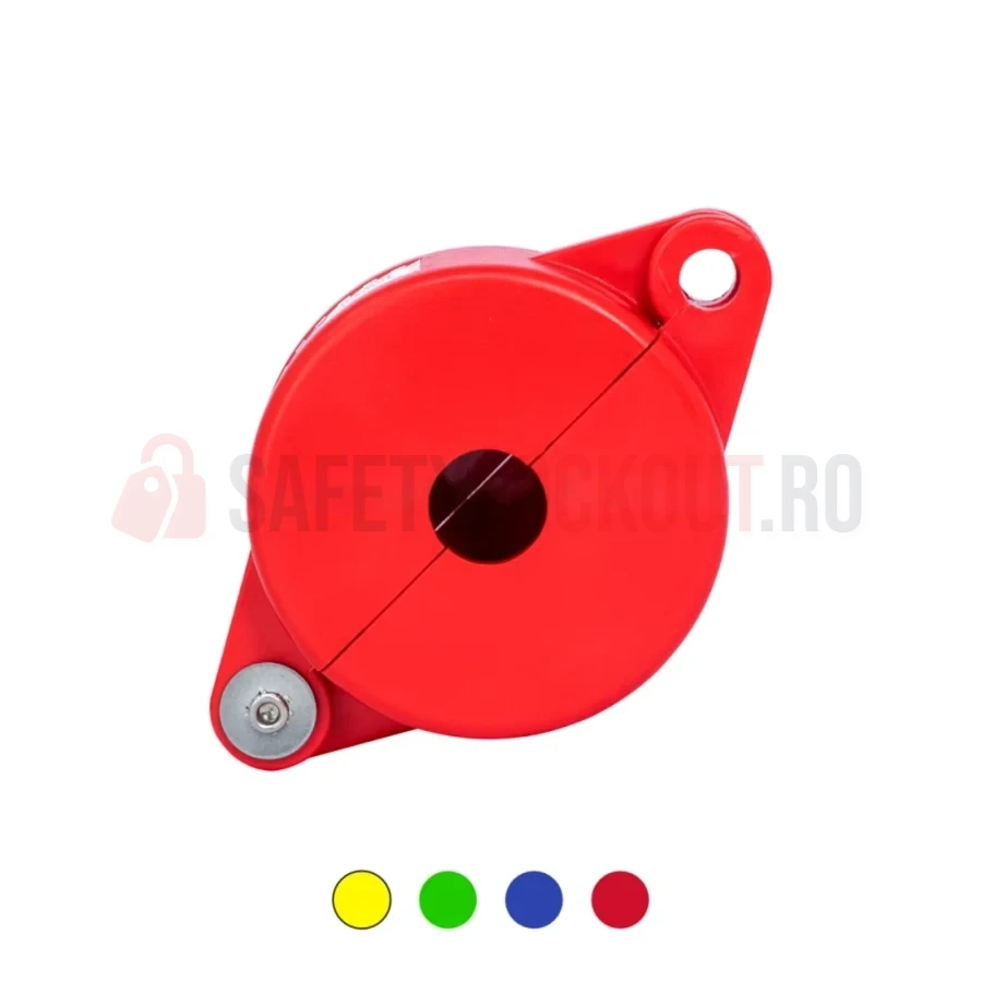 Dispozitiv Articulat de Blocare Valvă Industrială, ø 25–63.5 mm (1″–2.5″) — Dispozitive de blocare pentru valve poartă | Safety Lockout