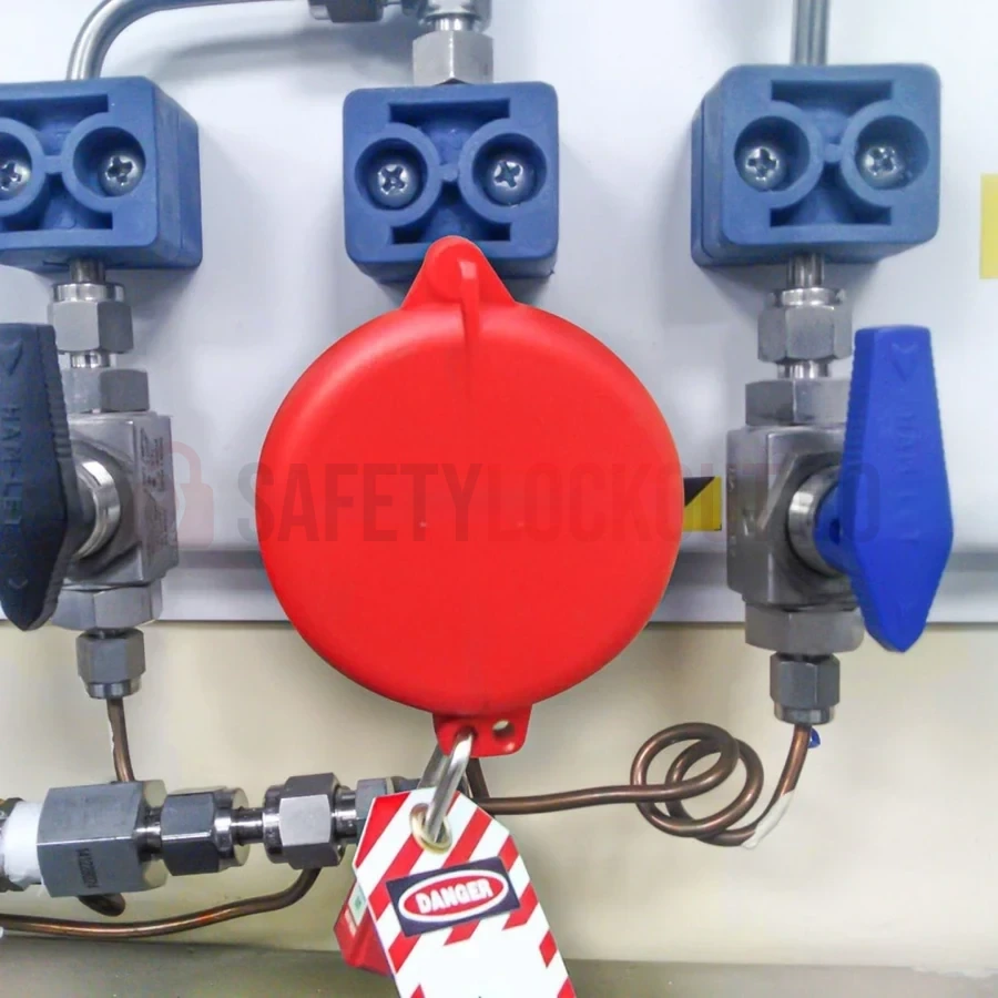 Dispozitiv de Blocare Valvă Industrială, ø 127–165 mm (5″–6.5″) — Dispozitive de blocare pentru valve poartă | Safety Lockout