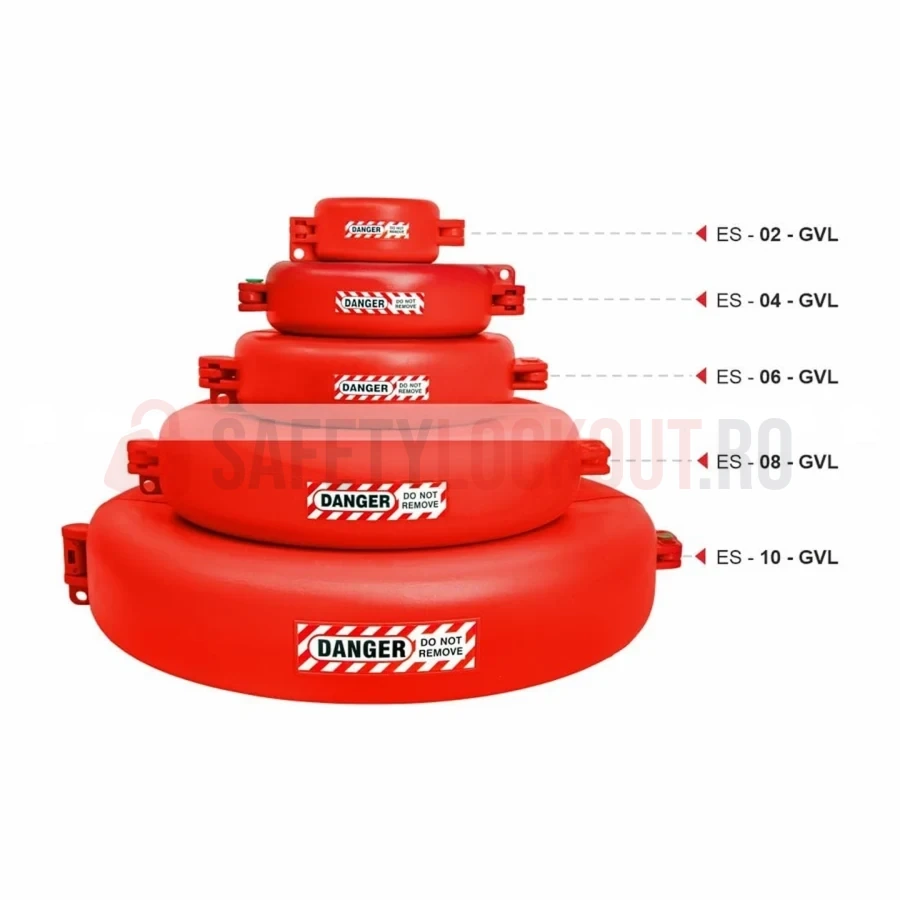 Dispozitiv de Blocare Valvă Industrială, ø 127–165 mm (5″–6.5″) — Dispozitive de blocare pentru valve poartă | Safety Lockout