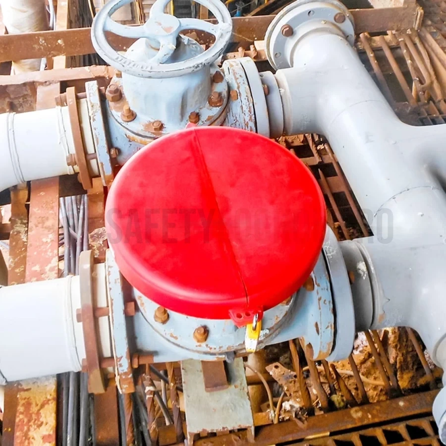 Dispozitiv de Blocare Valvă Industrială, ø 254–355 mm (10″–13″) — Dispozitive de blocare pentru valve poartă | Safety Lockout