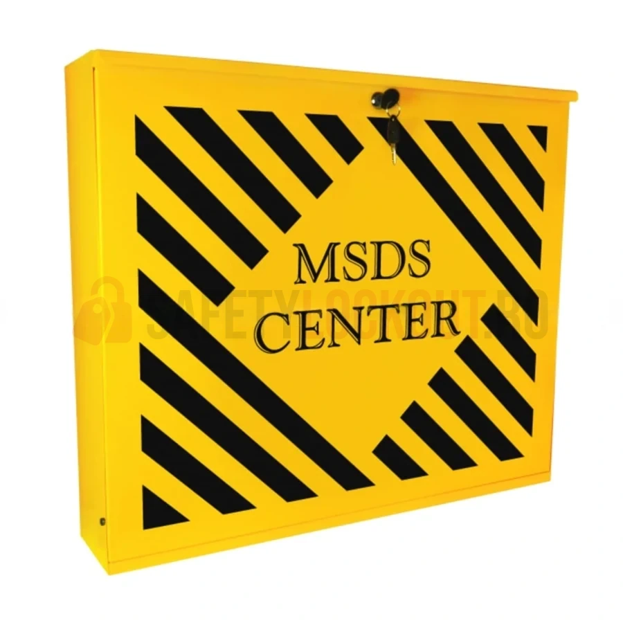 Cabinet MSDS / SDS cu blocare cu cheie, seria 56 — Cabinete pentru comunicarea pericolelor și fișe tehnice de securitate (MSDS) | Safety Lockout