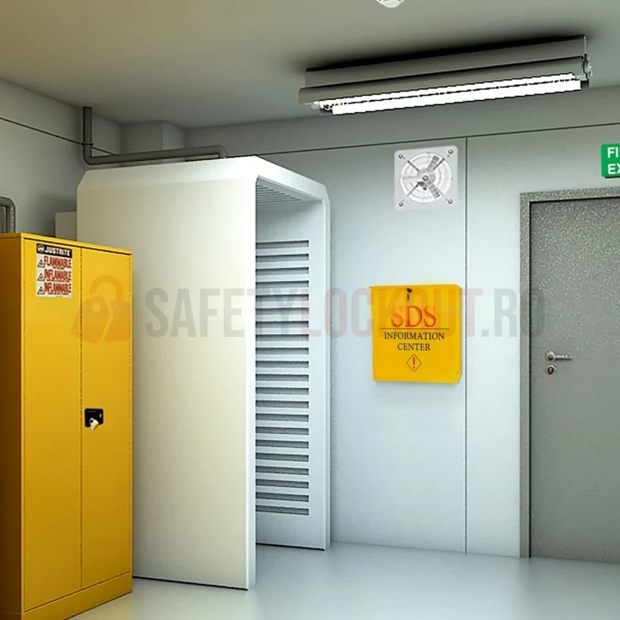 Cabinet MSDS / SDS cu blocare cu cheie, seria 56 — Cabinete pentru comunicarea pericolelor și fișe tehnice de securitate (MSDS) | Safety Lockout