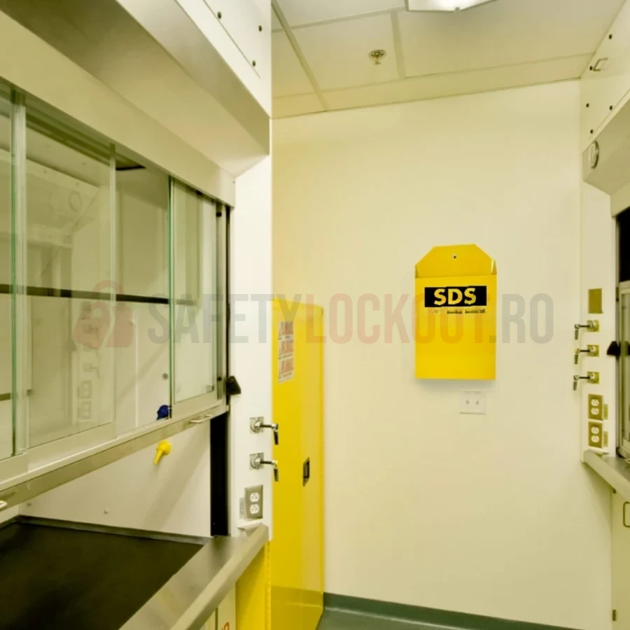 Cabinet MSDS / SDS pentru fișe de securitate, Seria 56 - 04 — Cabinete pentru comunicarea pericolelor și fișe tehnice de securitate (MSDS) | Safety Lockout