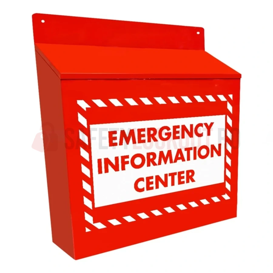 Cabinet exterior MSDS / SDS din oțel, Seria 56 - 10 — Cabinete pentru comunicarea pericolelor și fișe tehnice de securitate (MSDS) | Safety Lockout