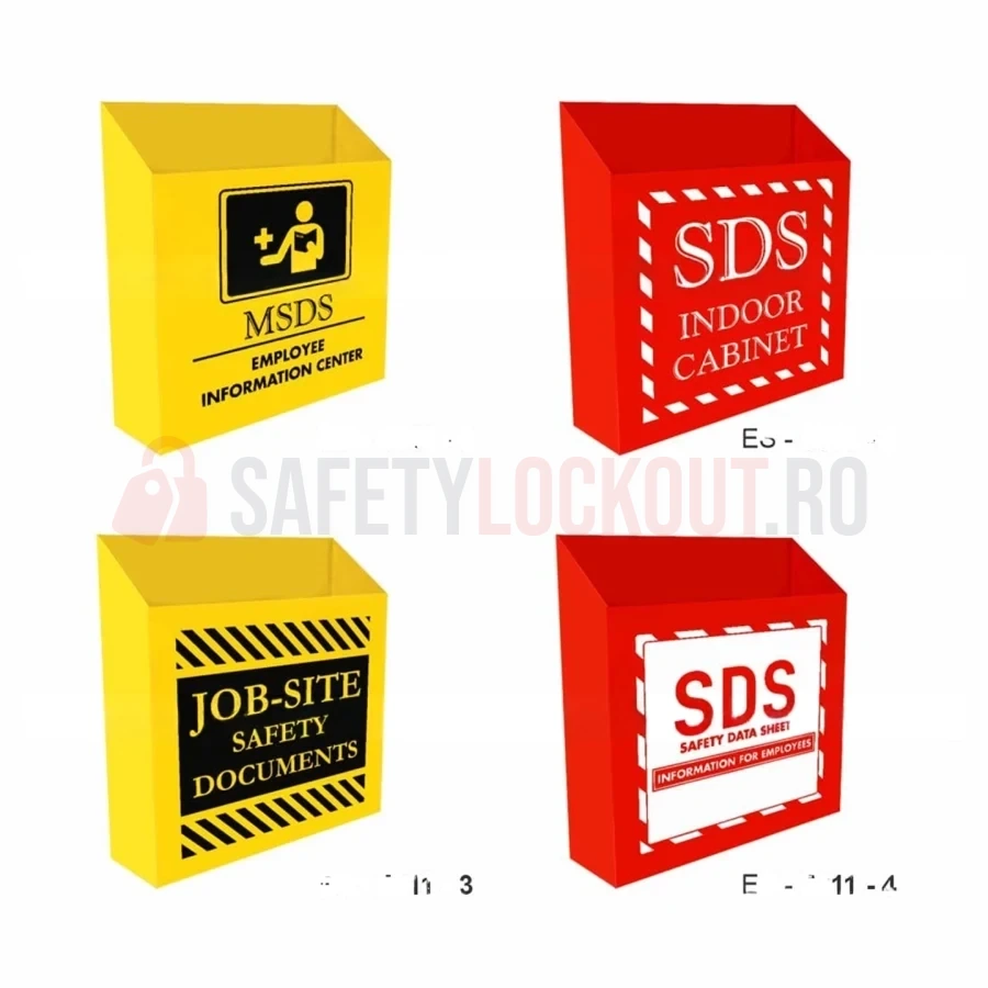 Dulap MSDS / SDS pentru fișe de securitate, Seria 56-11 — Cabinete pentru comunicarea pericolelor și fișe tehnice de securitate (MSDS) | Safety Lockout