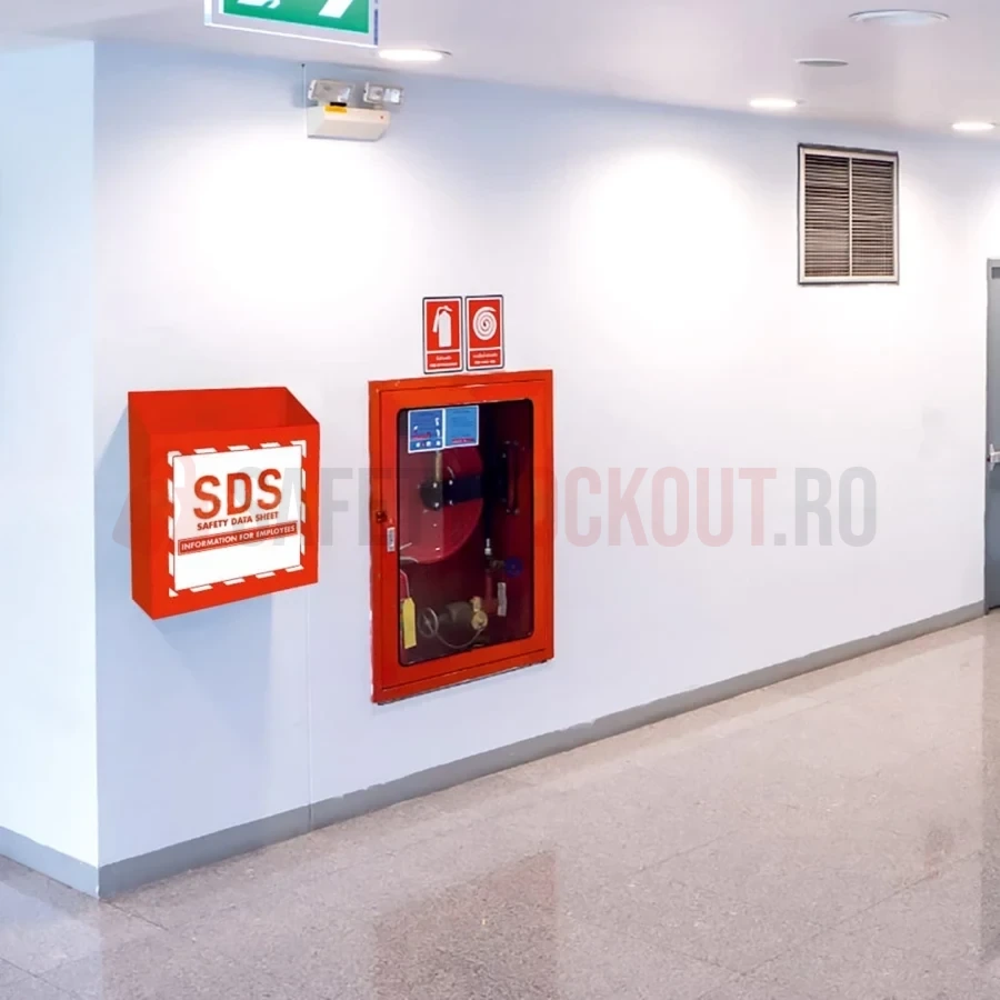 Dulap MSDS / SDS pentru fișe de securitate, Seria 56-11 — Cabinete pentru comunicarea pericolelor și fișe tehnice de securitate (MSDS) | Safety Lockout