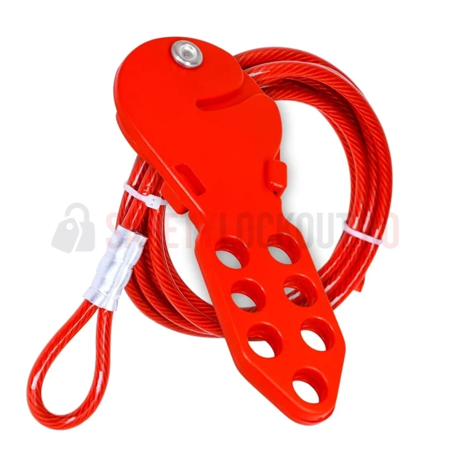 Dispozitiv multipurpose de blocare cu cablu tip hasp, cablu 2 m — Dispozitive multipurpose cu cablu | Safety Lockout
