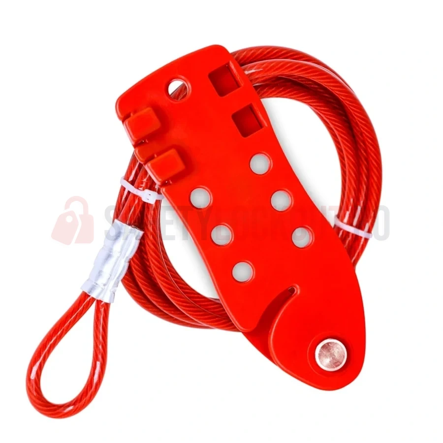 Dispozitiv multipurpose de blocare cu cablu de 2m, ABS — Dispozitive multipurpose cu cablu | Safety Lockout
