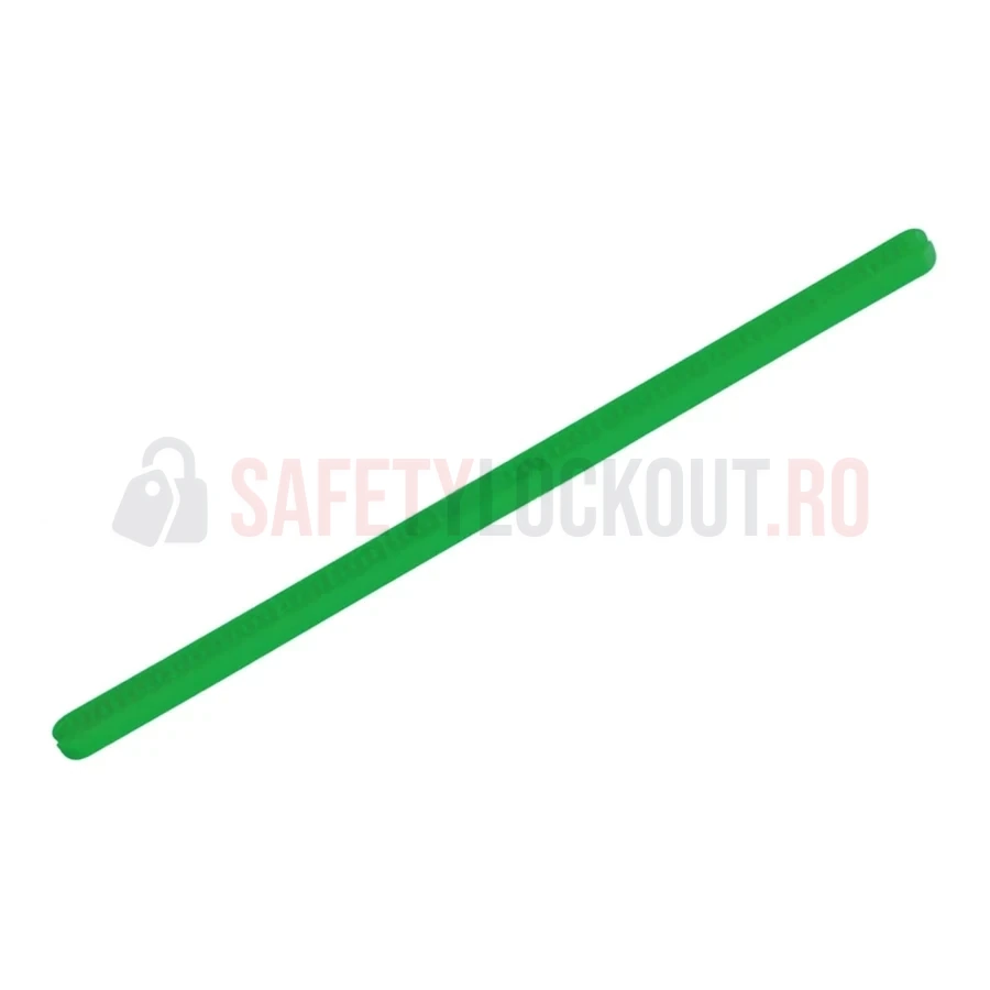 Bară de blocare verde pentru panouri electrice, 8 inchi — Dispozitiv de blocare cu bară de blocare | Safety Lockout