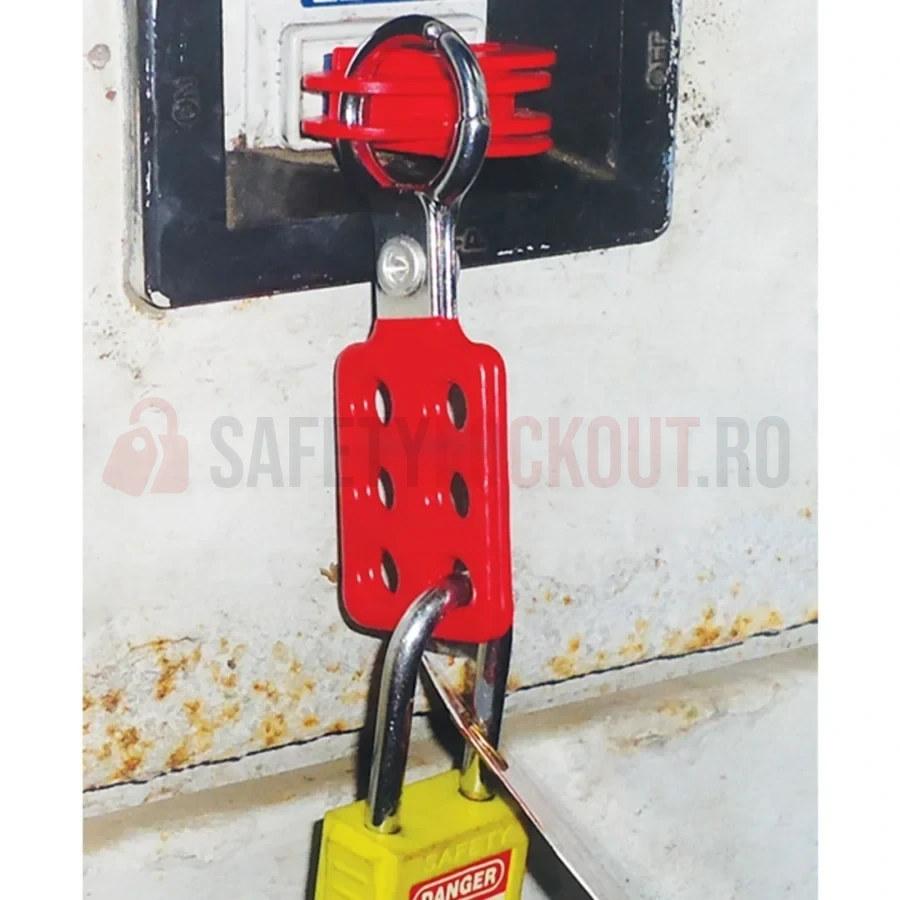 Hasp LOTO din aluminiu cu fălci de 25 mm — Hasp LOTO din aluminiu | Safety Lockout