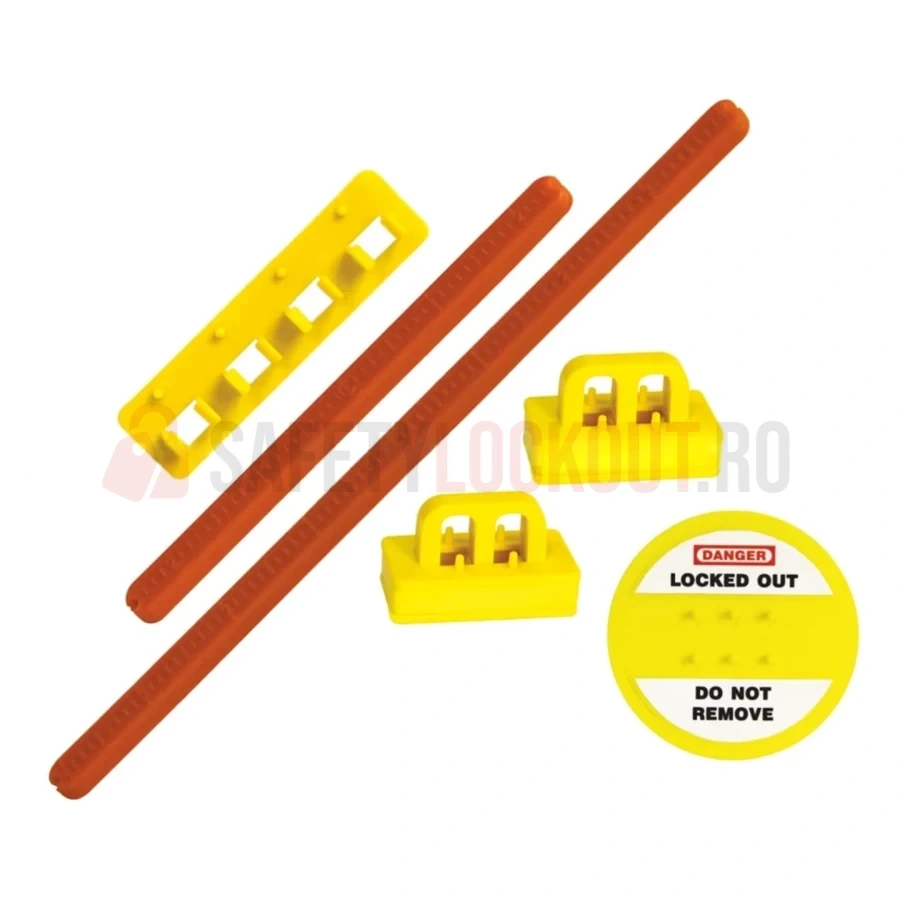 Kit LOTO cu bară de blocare C 75, pentru panouri electrice — Dispozitiv de blocare cu bară de blocare | Safety Lockout