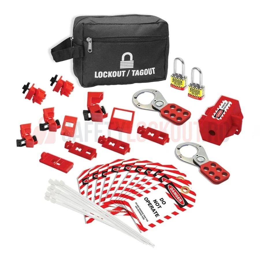 Kit LOTO Electric Standard pentru Mentenanță — Kituri LOTO | Safety Lockout