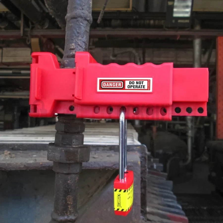 Dispozitiv de Blocare Robinet cu Bilă Extins, Ø 1.5″ – 2.5″ (Mâner max. 254 mm) — Dispozitive de blocare pentru valvă cu bilă | Safety Lockout