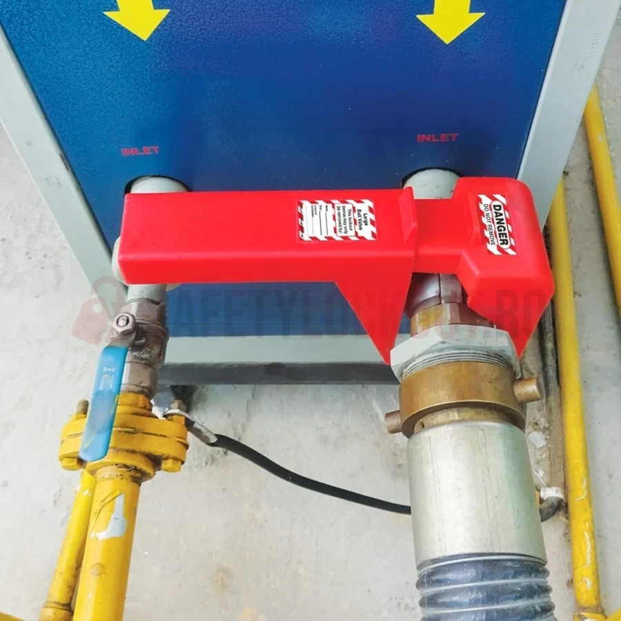 Dispozitiv de Blocare Robinet cu Bilă Mare, Ø 2″ – 8″ — Dispozitive de blocare pentru valvă cu bilă | Safety Lockout