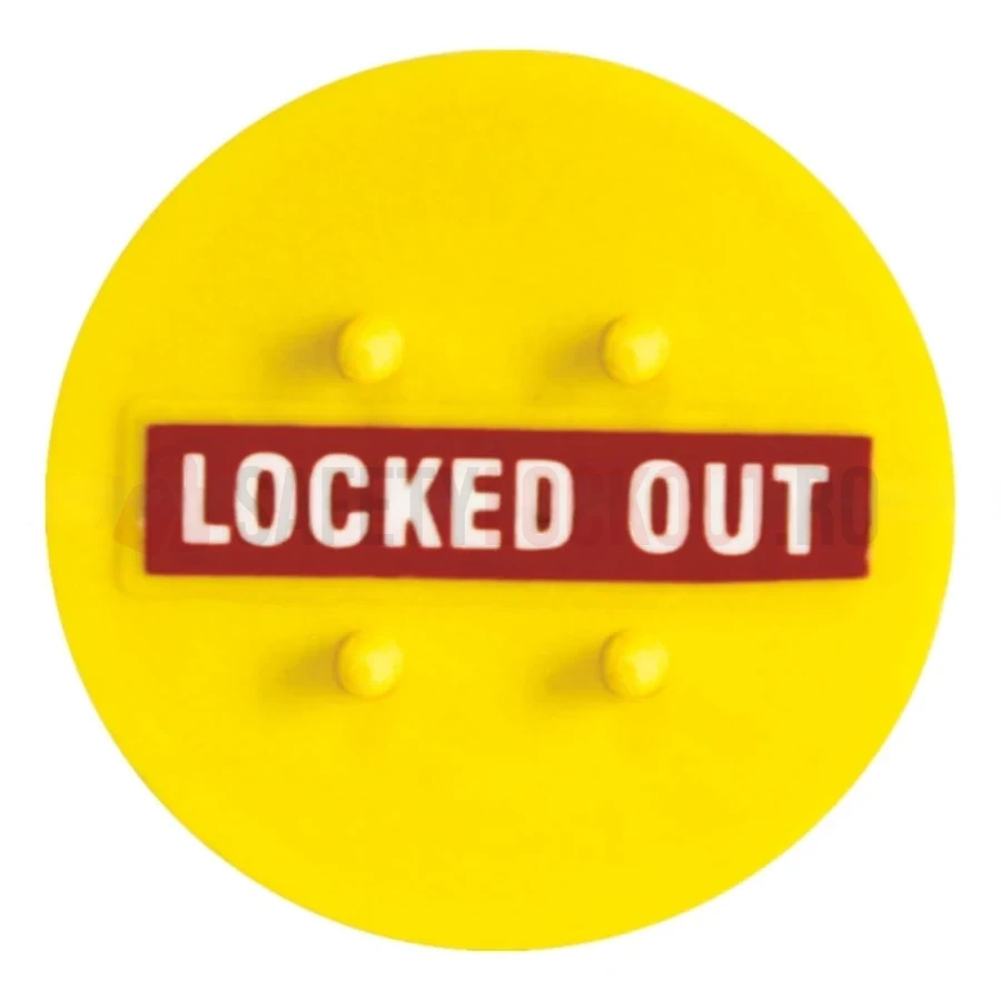 Blocator circular pentru panou electric, 38 mm — Dispozitiv de blocare cu bară de blocare | Safety Lockout