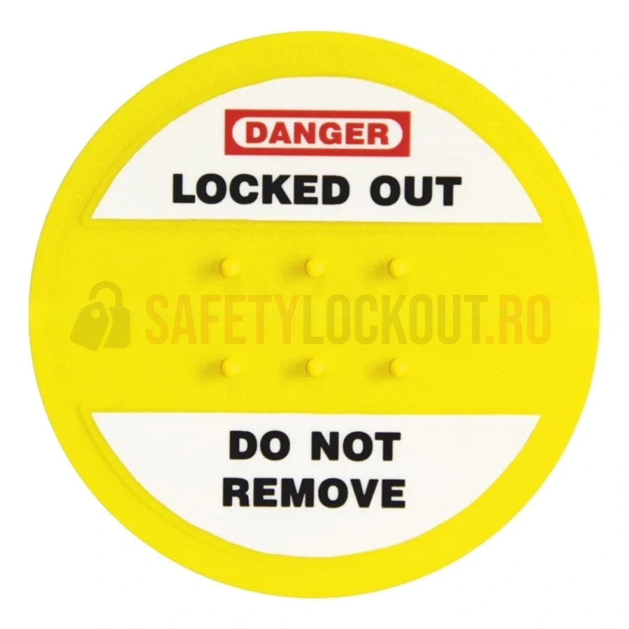 Dispozitiv de blocare circular pentru panou electric, Ø 75 mm — Dispozitiv de blocare cu bară de blocare | Safety Lockout
