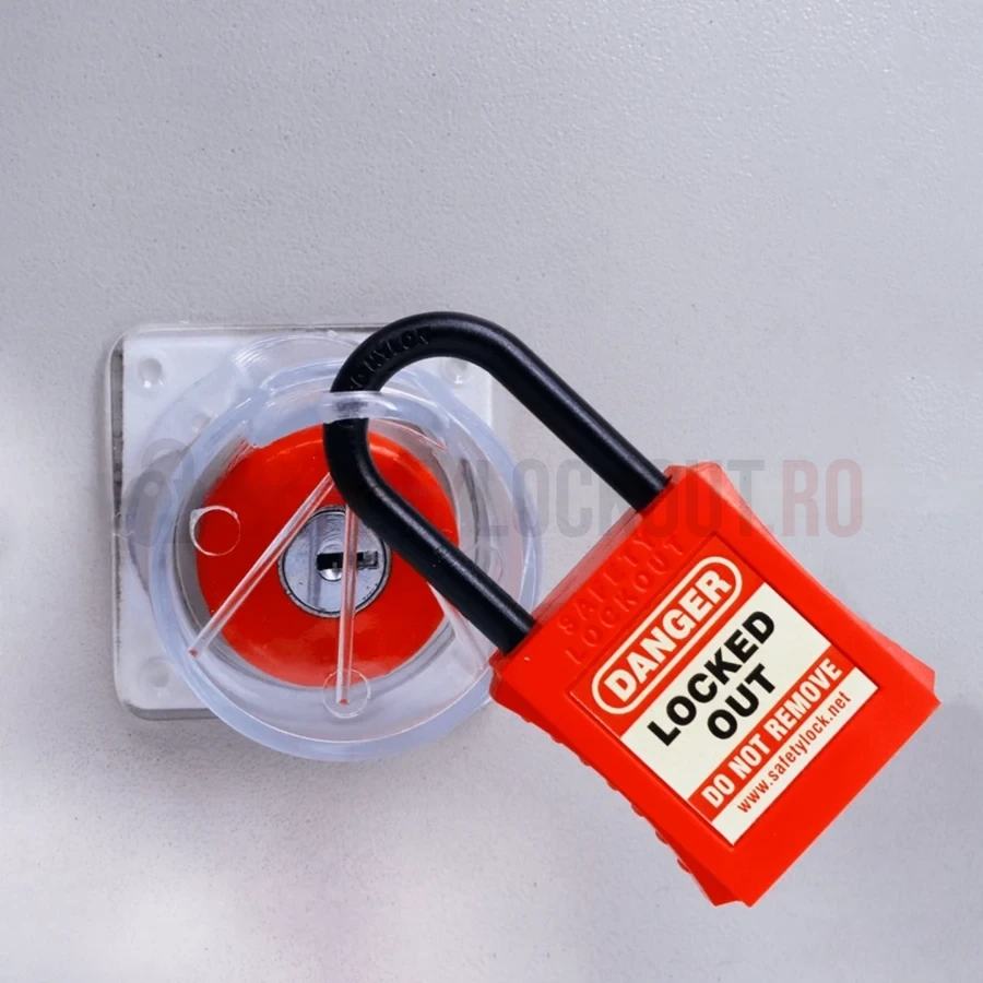 Dispozitiv de blocare pentru butoane panou electric, rotund, 45 mm — Dispozitive de blocare pentru panouri electrice | Safety Lockout