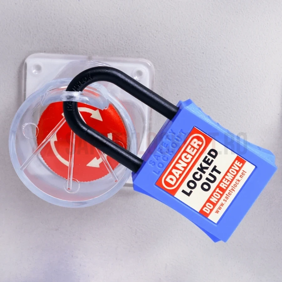 Dispozitiv de blocare pentru butoane panou electric, rotund, 45 Slim — Dispozitive de blocare pentru panouri electrice | Safety Lockout
