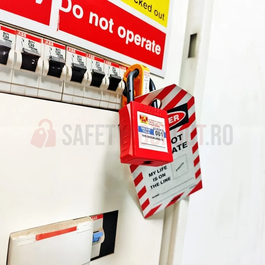 Kit Combo 5 Dispozitive de Blocare Disjunctor cu Șurub — Dispozitiv de blocare pentru disjunctor | Safety Lockout