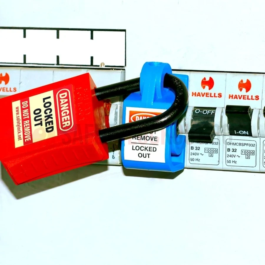 Kit Combo 5 Dispozitive de Blocare Disjunctor cu Șurub — Dispozitiv de blocare pentru disjunctor | Safety Lockout