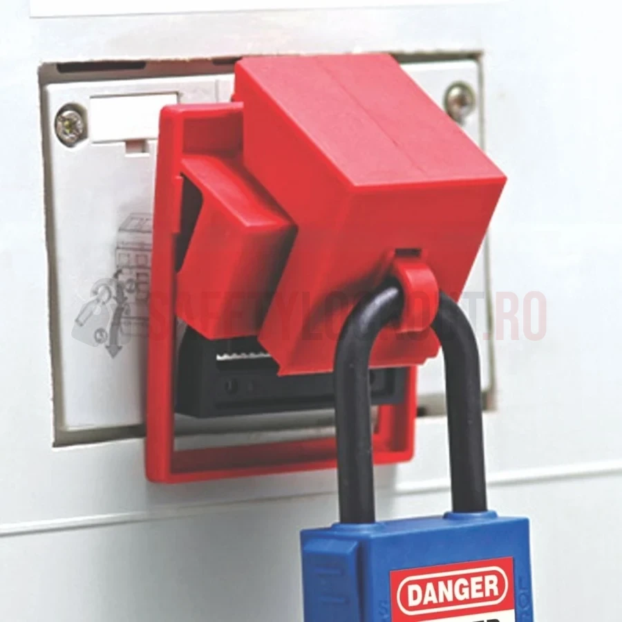 Kit Combo Clamp-On Dispozitive de Blocare (Clapetă Flexibilă) — Dispozitiv de blocare pentru disjunctor | Safety Lockout