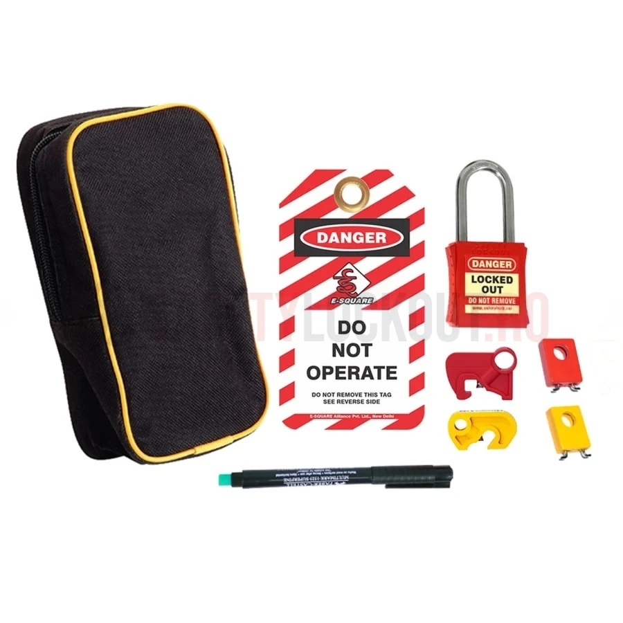 Kit LOTO pentru Instalatori Casnici — Kituri LOTO personalizate | Safety Lockout
