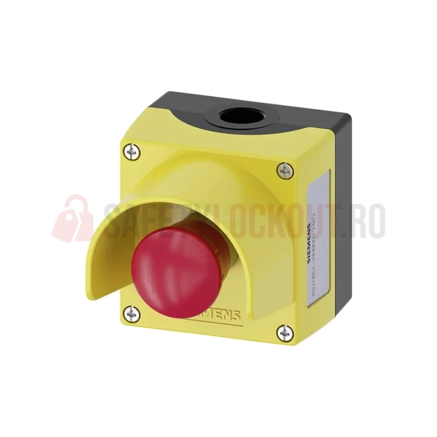 Dispozitiv de blocare pentru buton de urgență, spații înguste — Dispozitive de blocare pentru panouri electrice | Safety Lockout