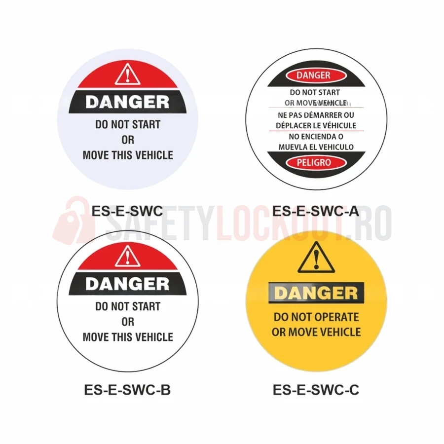 Husă elastică de blocare pentru volan, diametru 60 cm — Huse elastice pentru volan | Safety Lockout