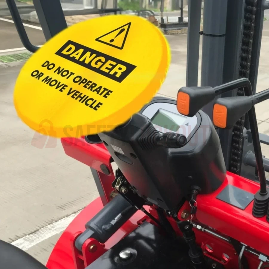 Husă elastică de blocare pentru volan, diametru 60 cm — Huse elastice pentru volan | Safety Lockout