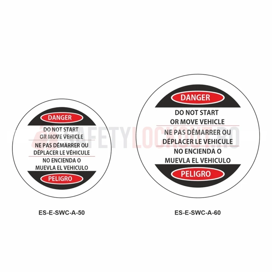 Husă elastică de blocare pentru volan — Model A — Huse elastice pentru volan | Safety Lockout