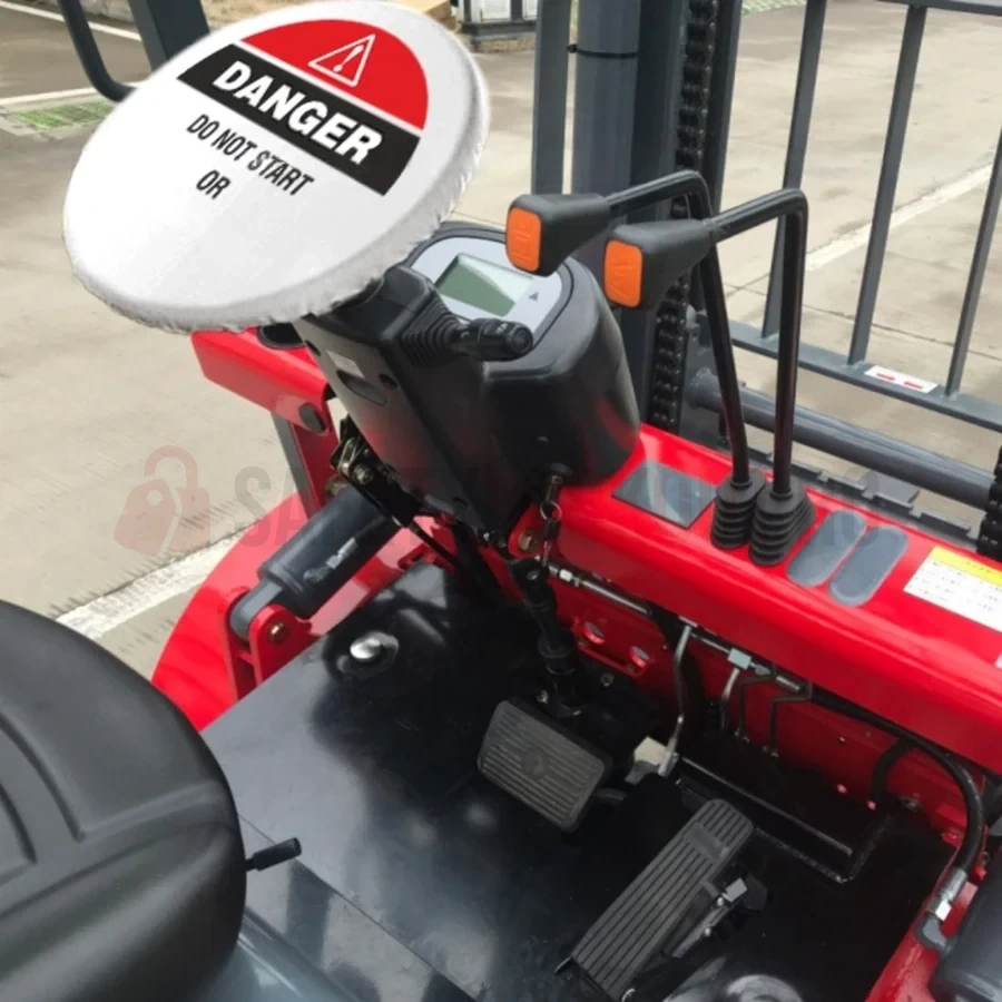 Husă elastică de blocare pentru volan, Model B — Huse elastice pentru volan | Safety Lockout