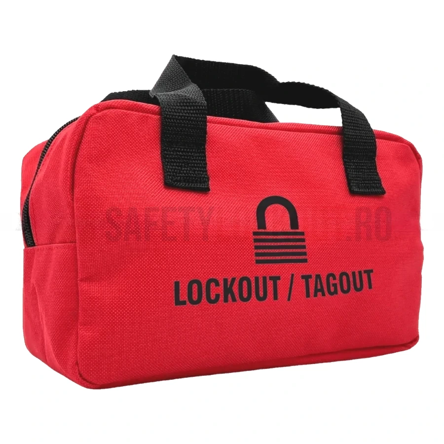 Geantă LOTO flexibilă pentru transport ușor, roșie — Genți și huse | Safety Lockout