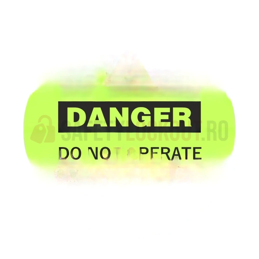Husă elastică fluorescentă pentru blocare volan — Model B — Huse fluorescente elastice pentru volan | Safety Lockout