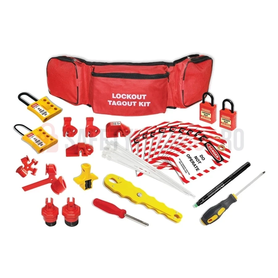 Kit LOTO Profesional pentru Siguranțe - Varianta Ultimate — Kituri LOTO | Safety Lockout