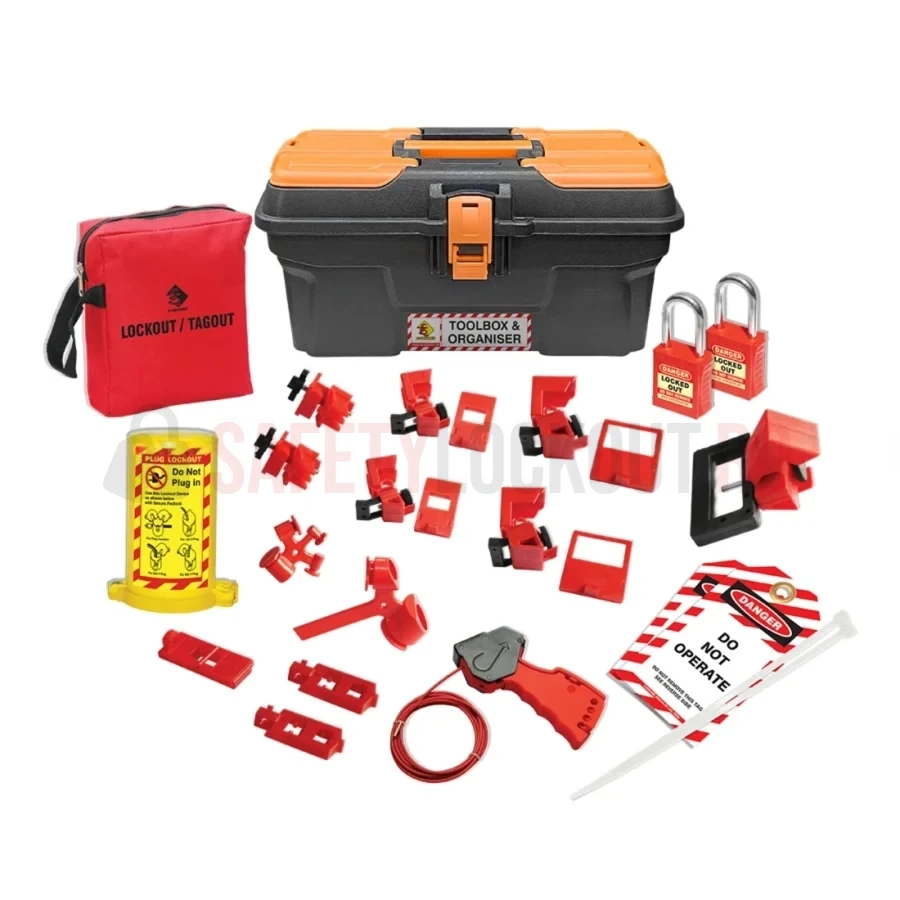 Kit LOTO electric cu dispozitive de blocare — Kituri LOTO | Safety Lockout