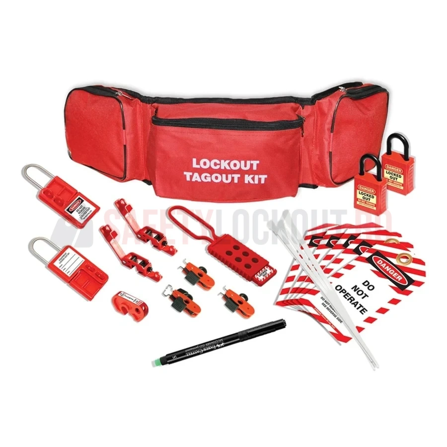 Kit LOTO electric în borsetă de talie cu fermoar — Kituri LOTO | Safety Lockout