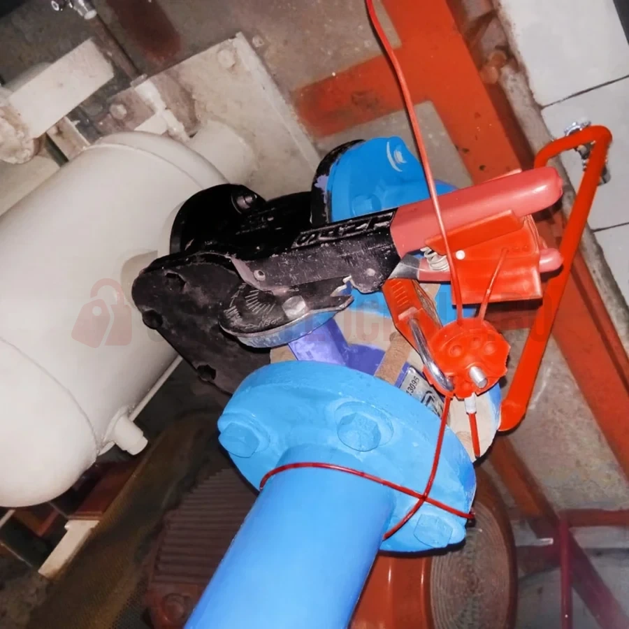 Dispozitiv multipurpose de blocare cu cablu de 2 m, oțel și polipropilenă — Dispozitive multipurpose cu cablu | Safety Lockout