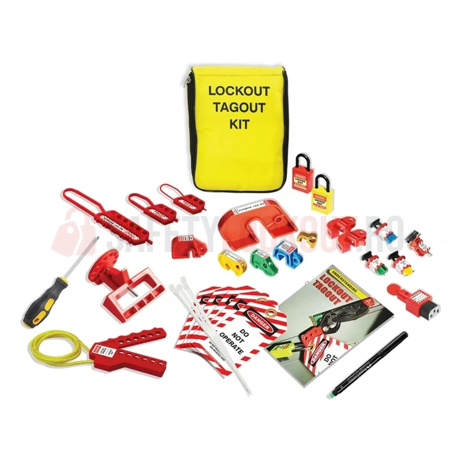 Kit LOTO pentru electricieni — Kituri LOTO pentru echipamente electrice | Safety Lockout