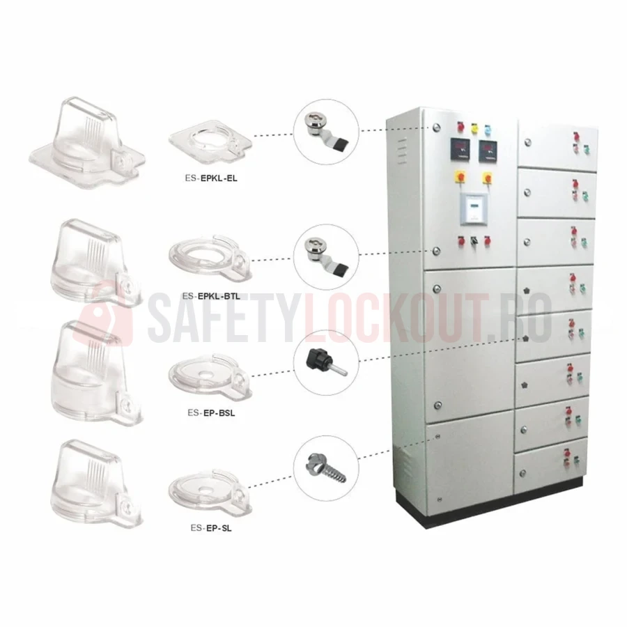 Dispozitiv de blocare pentru panou electric, cu șurub din bachelită — Dispozitive de blocare pentru panouri electrice | Safety Lockout