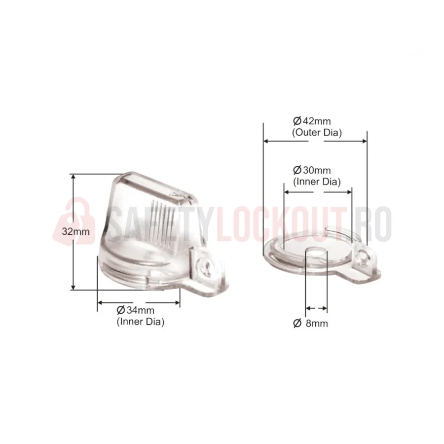 Dispozitiv de blocare pentru ușa panoului electric, tip BTL — Dispozitive de blocare pentru panouri electrice | Safety Lockout