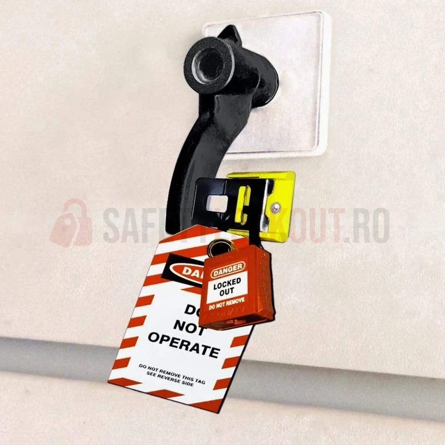 Dispozitiv de blocare pentru panou electric, control manetă comutator — Dispozitive de blocare pentru panouri electrice | Safety Lockout