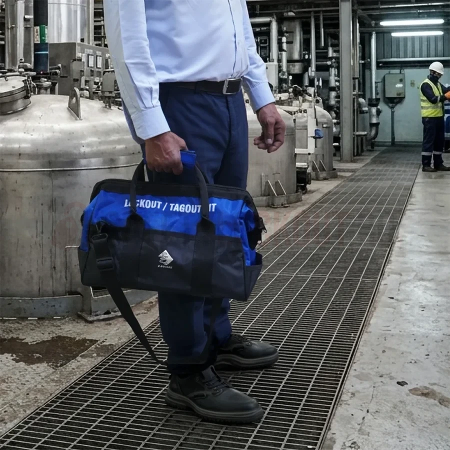 Kit LOTO combinat pentru echipamente electrice și valve, mărime medie — Kituri LOTO combinate pentru echipamente electrice și valve | Safety Lockout