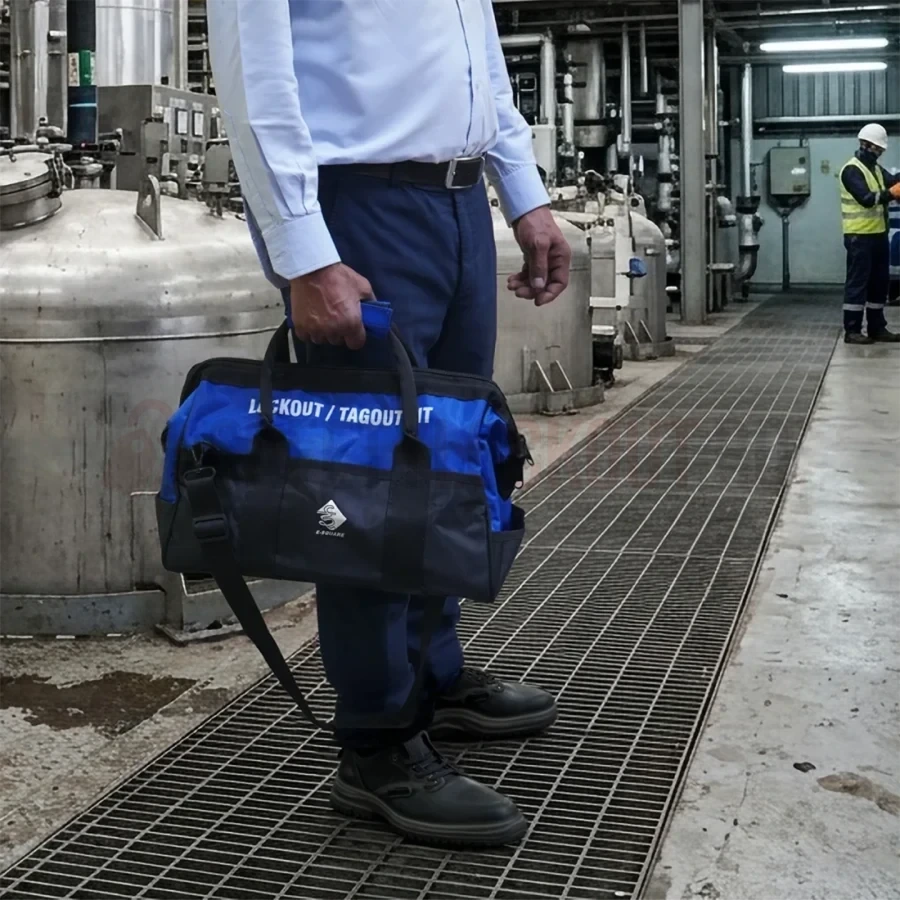 Kit LOTO Mixt pentru Sisteme Electrice și Valve - Varianta Small — Kituri LOTO combinate pentru echipamente electrice și valve | Safety Lockout