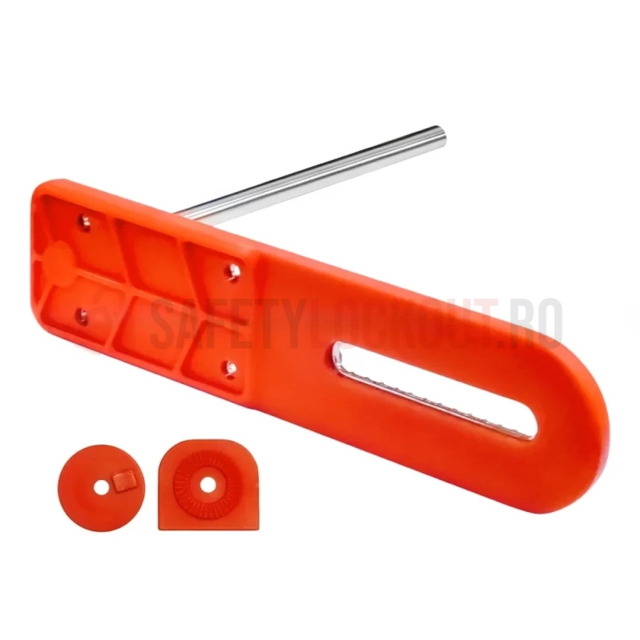 Braț adițional flexibil pentru blocare valve, tijă inox 6″ — Dispozitive de blocare pentru valvă cu bilă | Safety Lockout