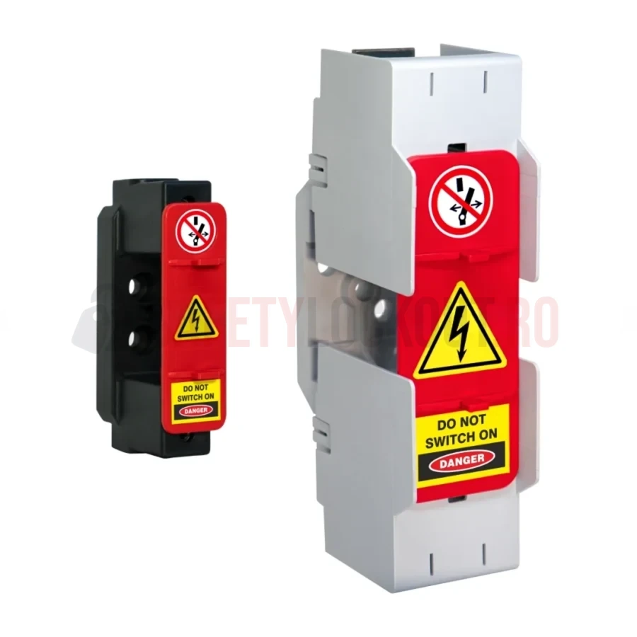 Set de 2 șine de blocare pentru siguranțe fuzibile NH (S și L) — Dispozitive de blocare pentru siguranțe fuzibile | Safety Lockout