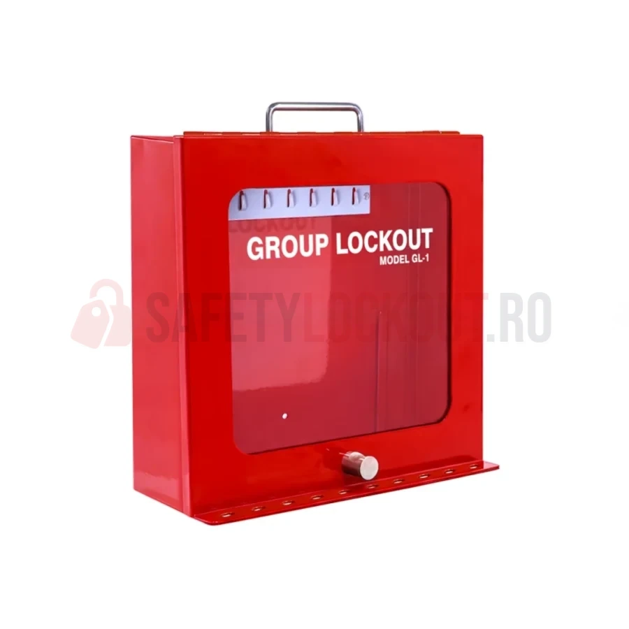 Cutie LOTO de Grup pentru 8 Chei — Cutie de blocare pentru grup | Safety Lockout