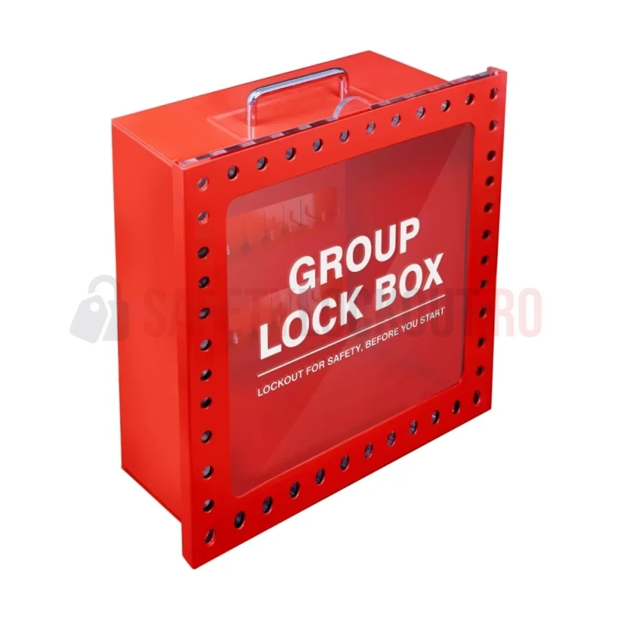 Cutie LOTO de Grup - 44 Orificii — Cutie de blocare pentru grup | Safety Lockout