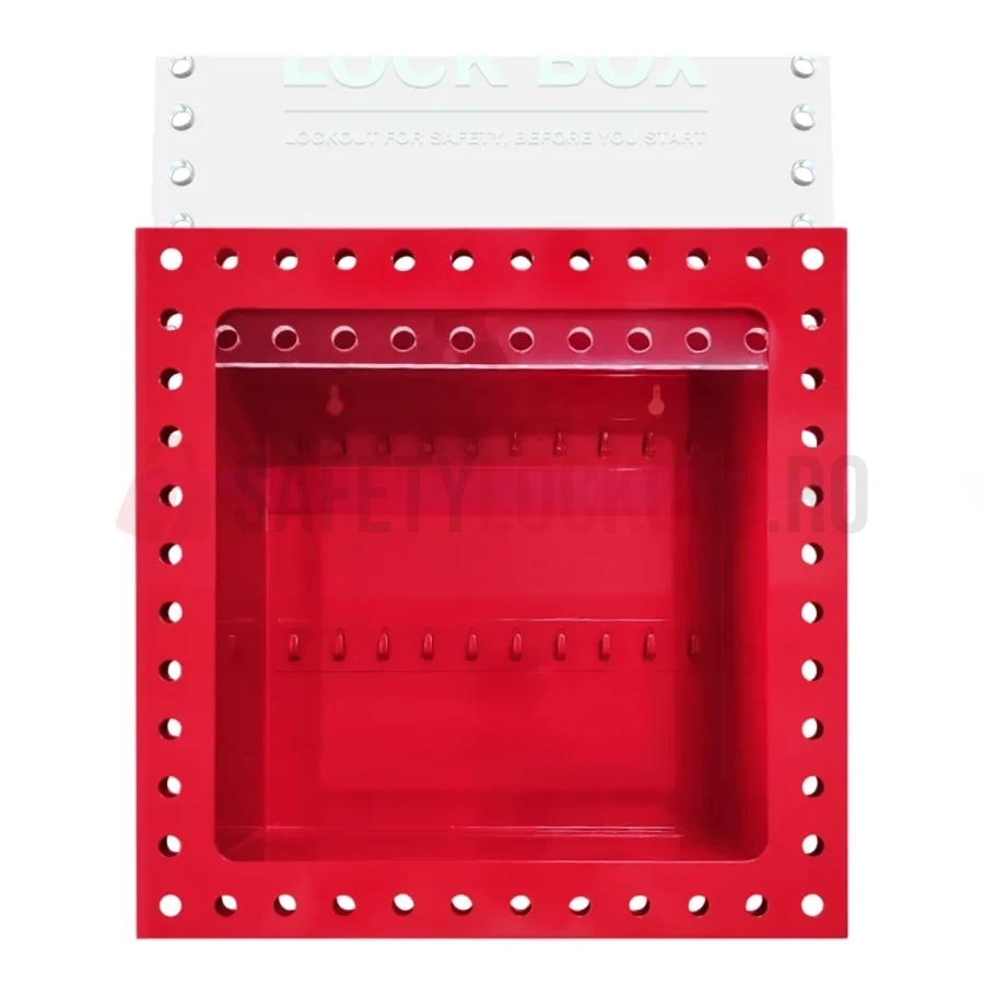 Cutie LOTO de Grup - 44 Orificii — Cutie de blocare pentru grup | Safety Lockout