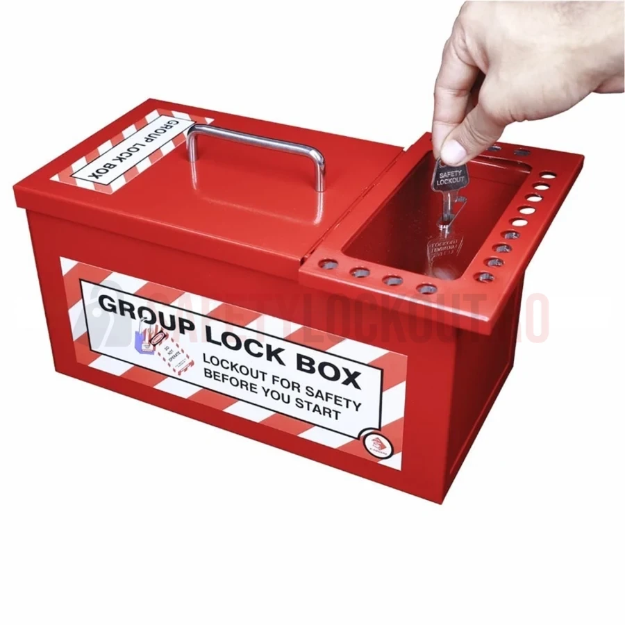 Cutie LOTO de Grup Combo - 17 Lacăte — Cutie mare de blocare pentru grup | Safety Lockout