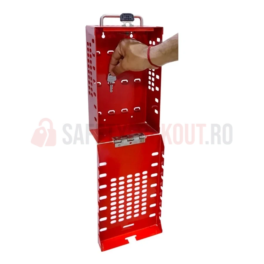 Cutie metalică de blocare pentru grup, Standing 15 — Cutie de blocare pentru grup | Safety Lockout